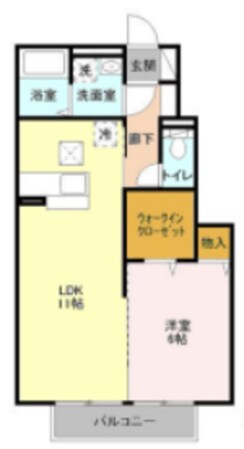 メゾンベールの物件間取画像